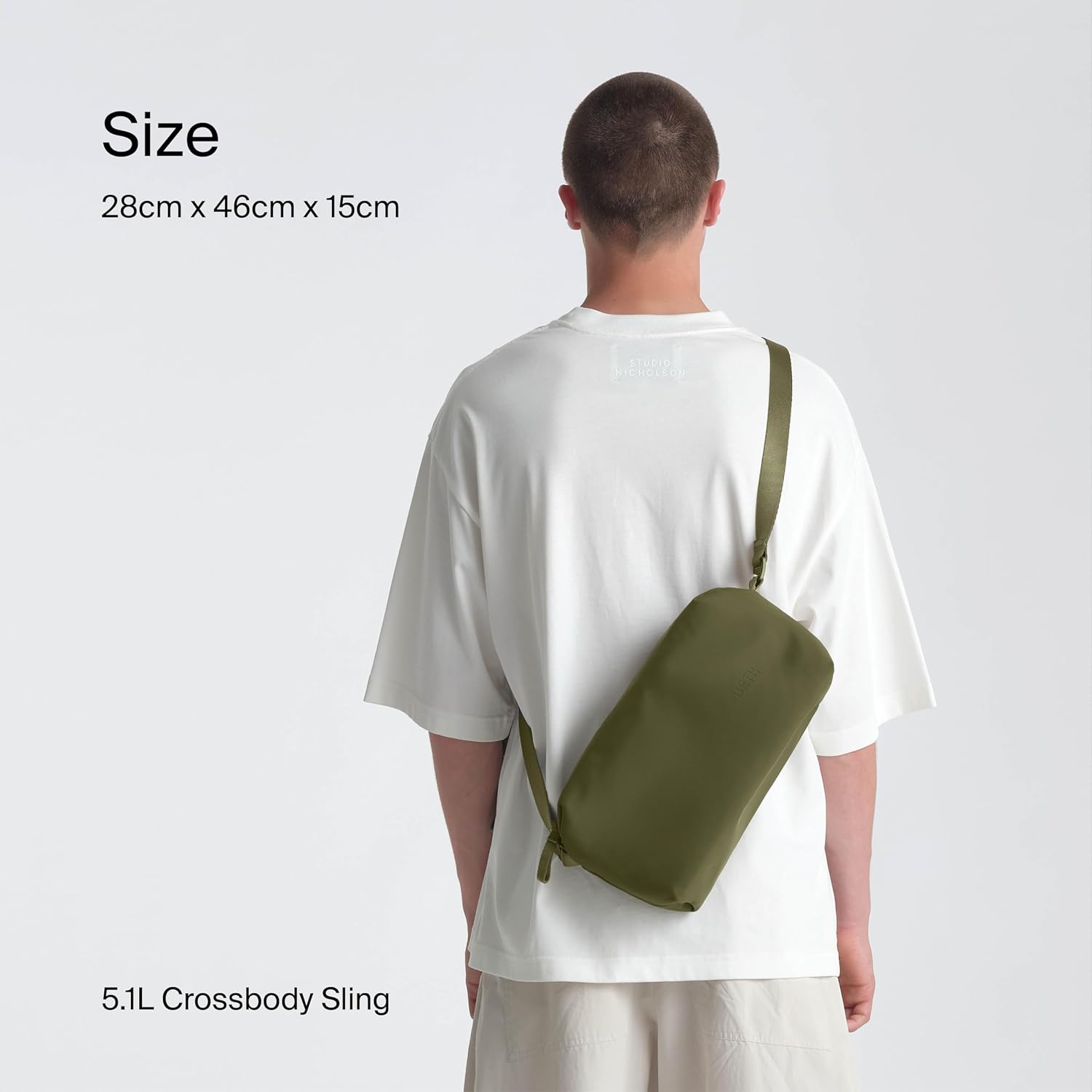 Urth Dolomite 5L Crossbody Camera Sling Bag - Weatherproof + Recycled