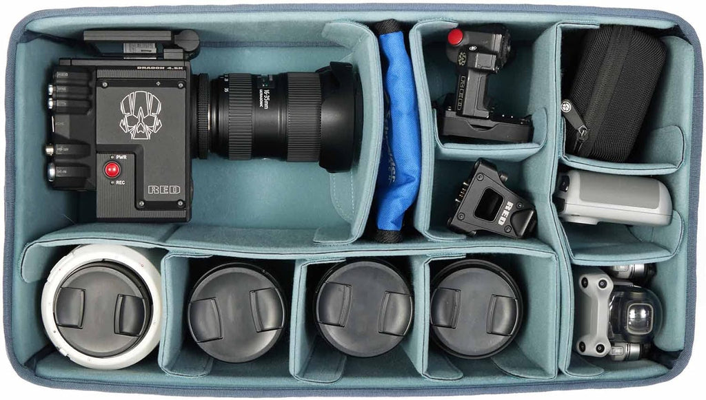 Shimoda Core Unit XXL DV, Deep Cine And Super Telephoto Camera Insert For Action X70/X70HD Backpack, Top Access Door For Mounted 600mm f/4 Kits, EVA Dividers, Support Frame, Maximum Storage