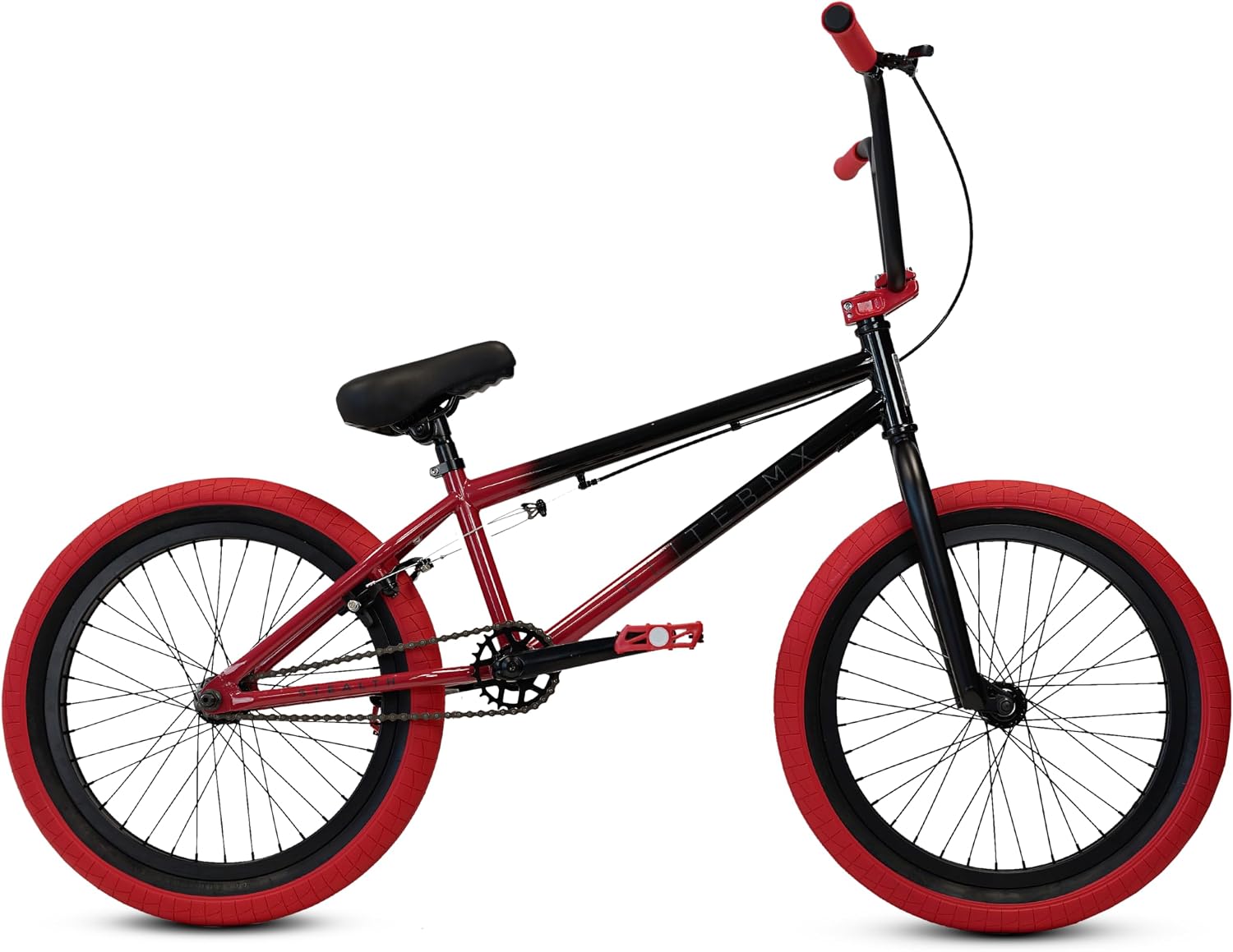 Elite BMX Freestyle Bike, Durable Steel Frame, Available in 16', 18', and 20' Sizes. New Sizes 26' and 29' BMX Bicycles.