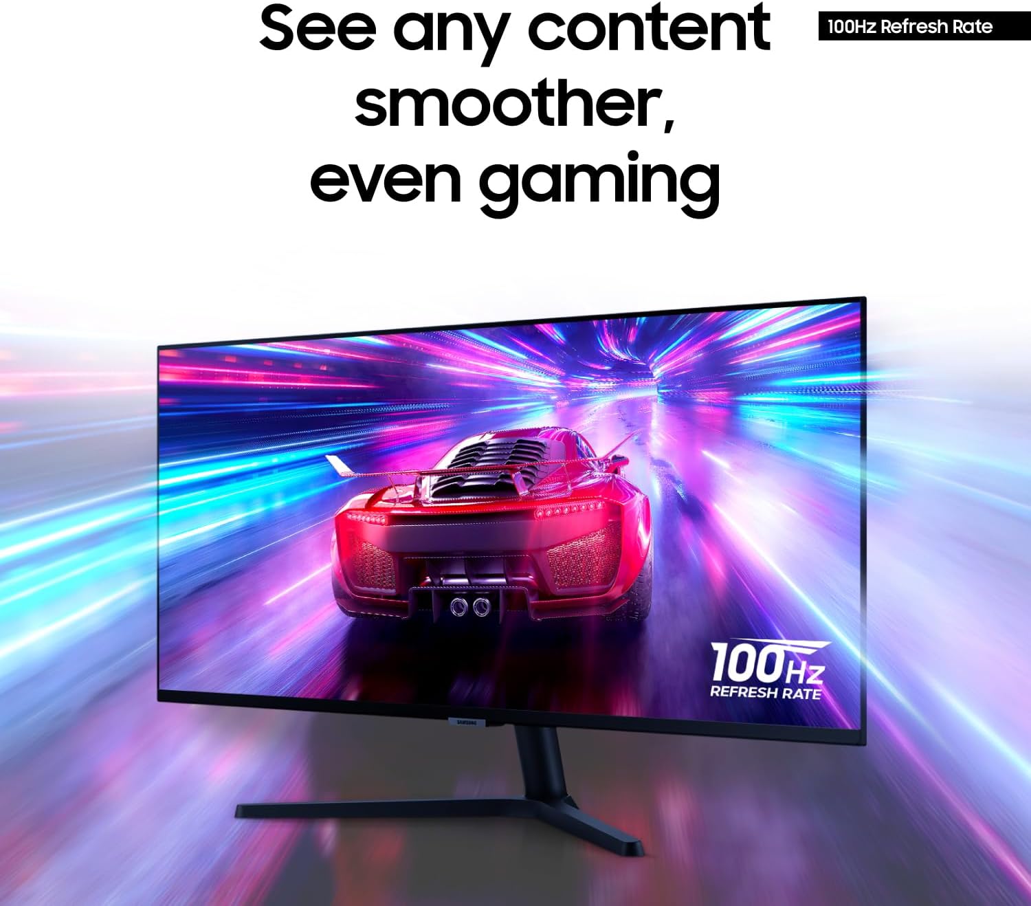 SAMSUNG 34' ViewFinity S50GC Series Ultra-WQHD Monitor, 100Hz, 5ms, HDR10, AMD FreeSync, Eye Care, Borderless Design, PIP, PBP, LS34C502GANXZA, 2023, Black