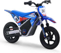 Electric Dirt Bike for Kids 3-8, 250W Powerful High Performance Racing Electric Motorcycle, 3 Speed Settings, Up to 15.5MPH, 12-Inch Off-Road Tires, Rear Disc Brakes & Advanced Suspension