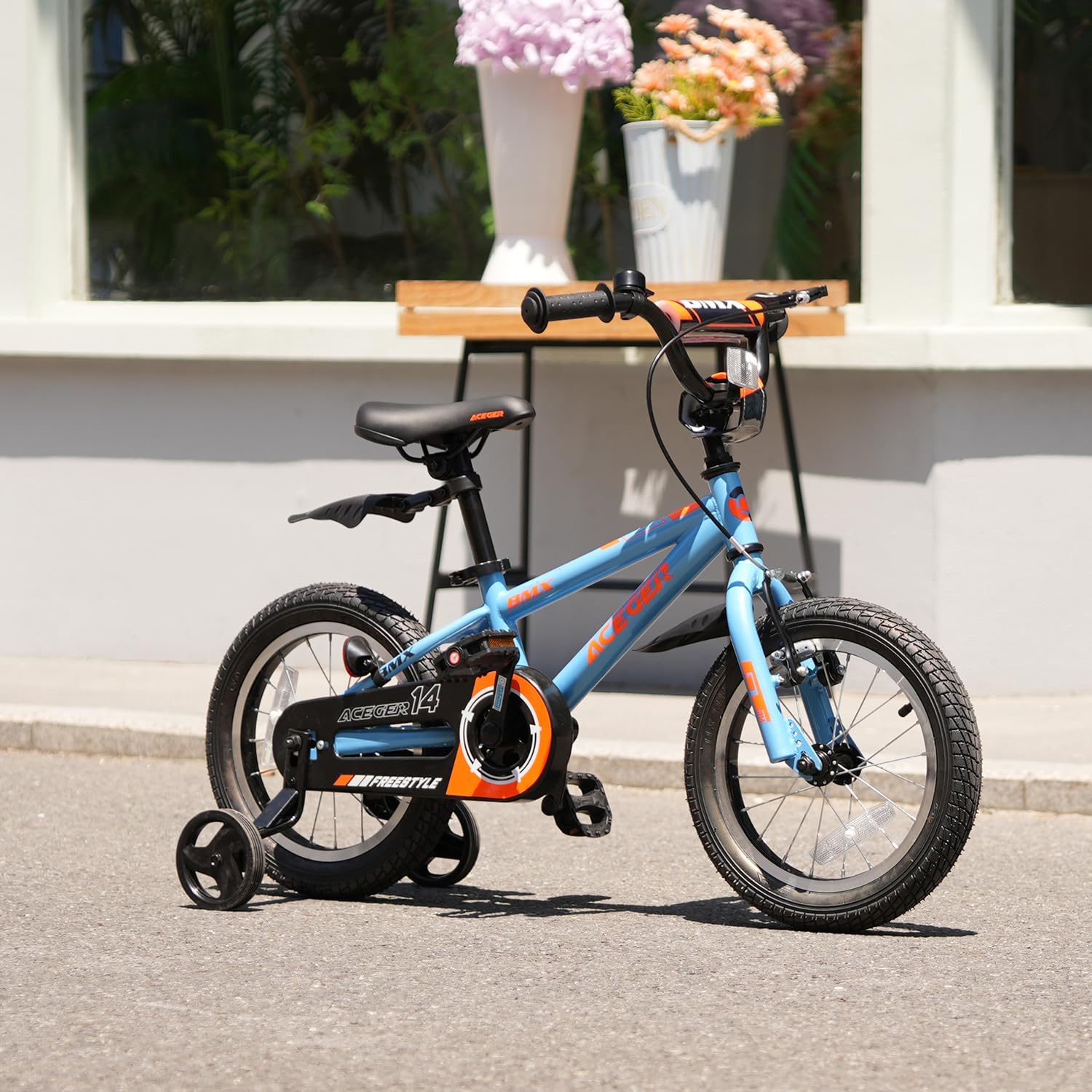ACEGER Kids Bike for Ages 2-12 Years Old Boys Girls and Toddler, 12 14 16 18 Inch Children Bicycle with Training Wheels, 20 Inch Bike with Kickstand, Multiple Colors.