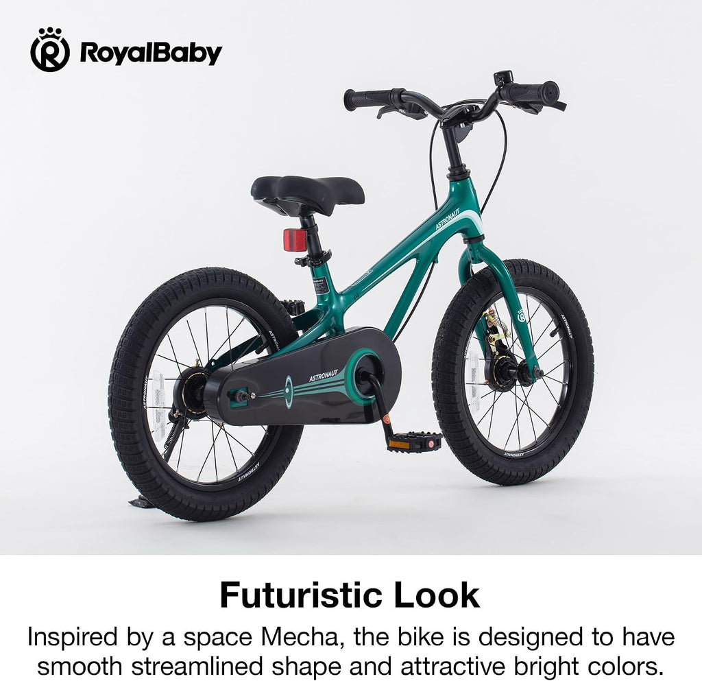 RoyalBaby Kids Bike Lightweight Magnesium Alloy, 14 16 18 Inch Children's Bicycle for Boys Girls Ages 3-9