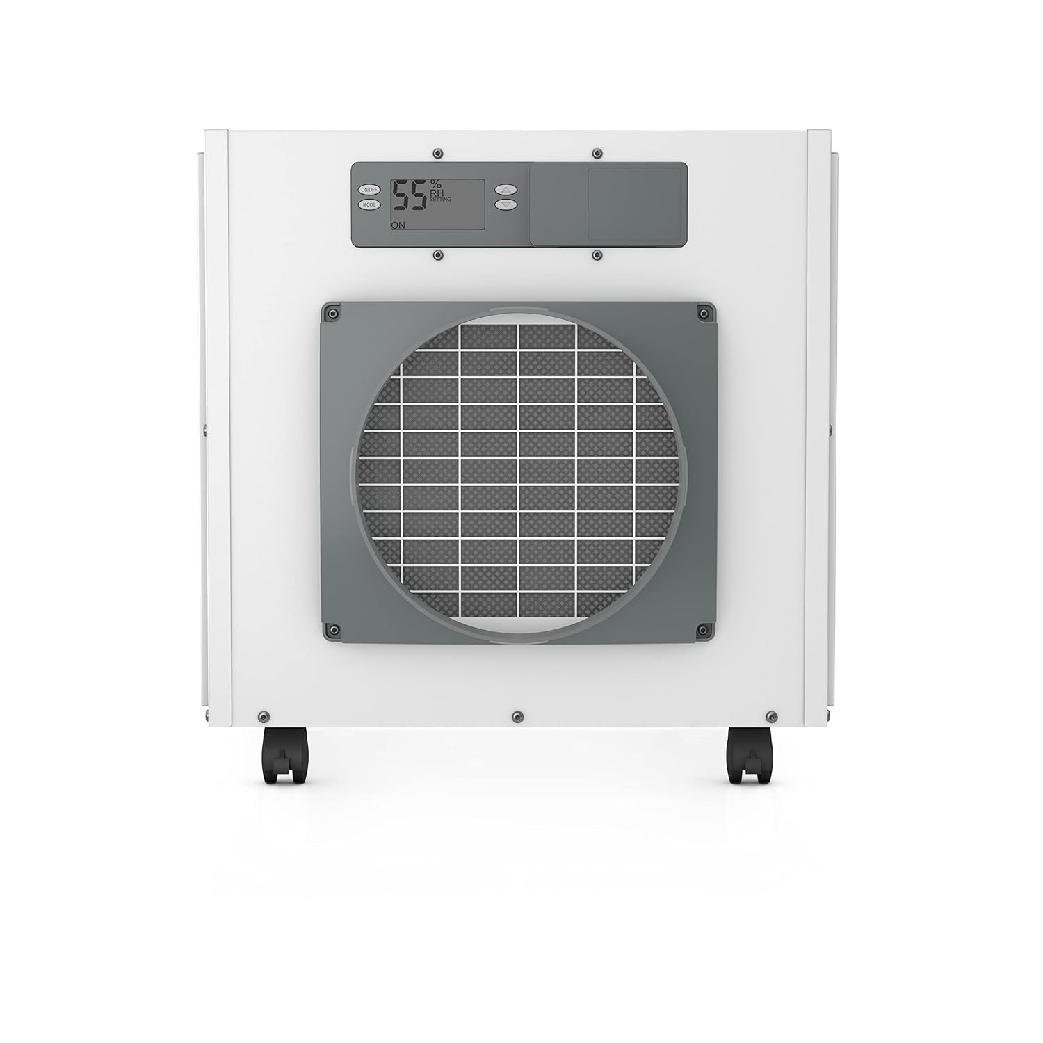 AprilAire E130C Pro 130-Pint Whole-House Dehumidifier with Castors, Energy Star Certified, Commercial-Grade for Basement, Crawlspace, or Whole House up to 7,200 sq. ft.
