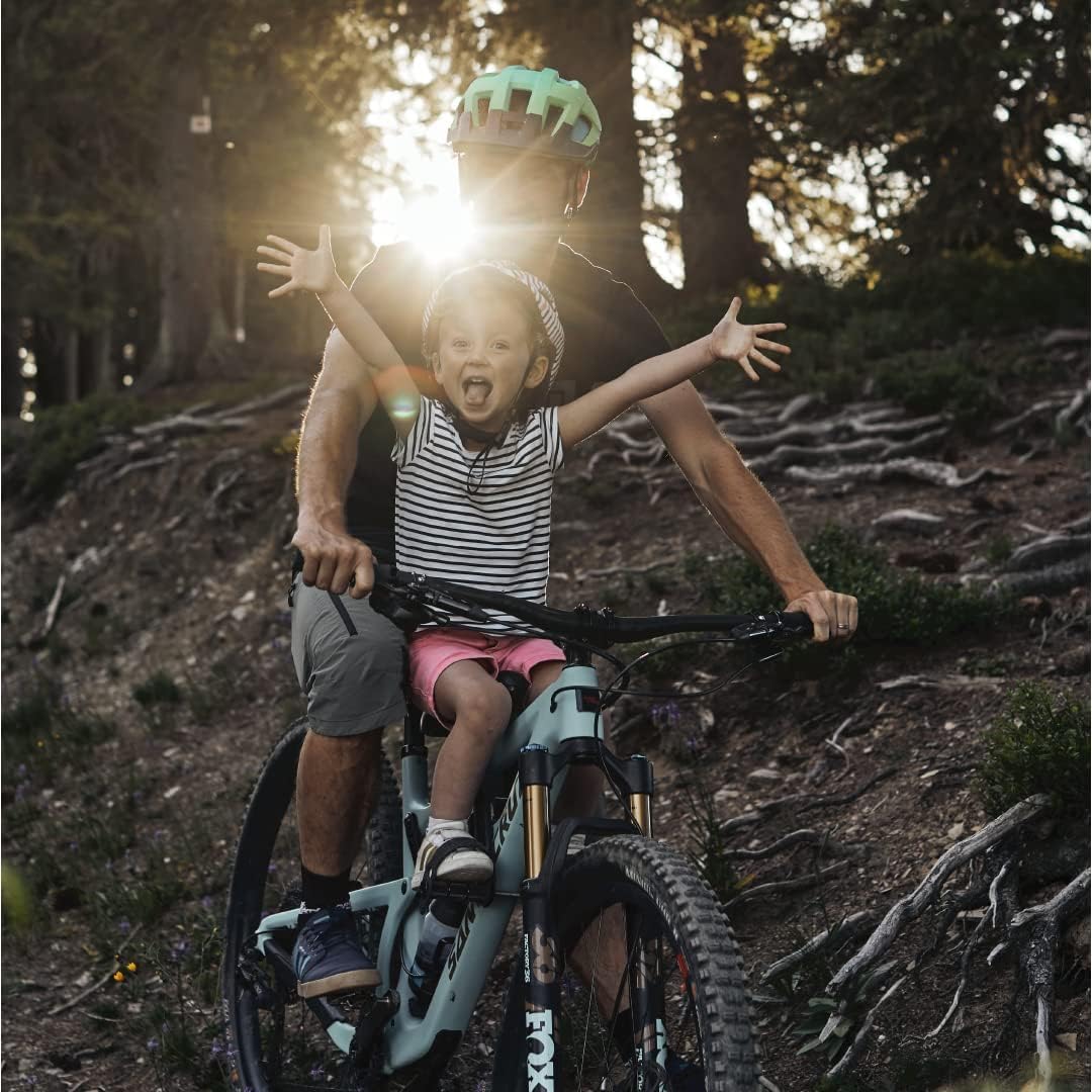 Kids Ride Shotgun - Child Bike Seats - Front Mounted, for Children Aged 2~5 Years, Fits Most Adult Modern Mountain Bikes, Adjustable for Comfort