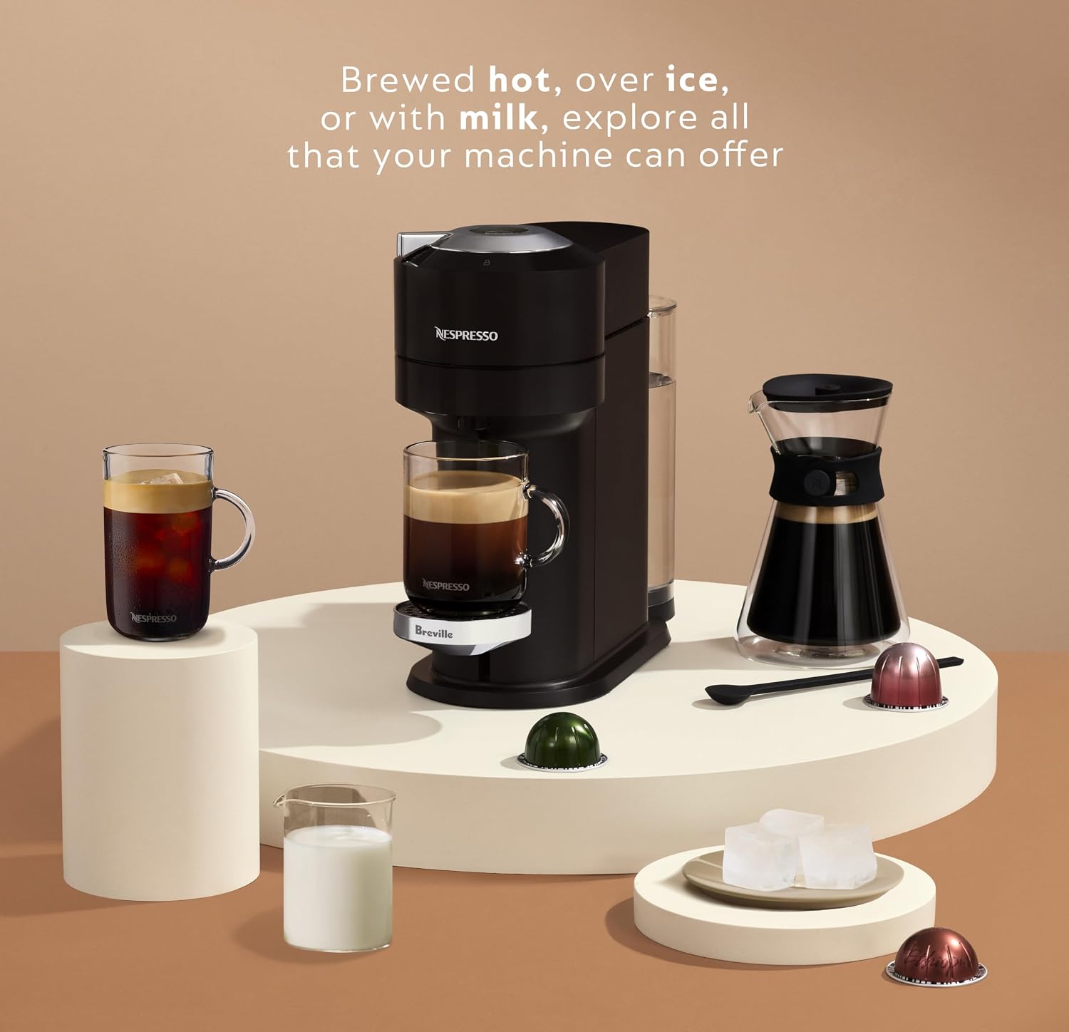 Nespresso Vertuo Next Deluxe Coffee and Espresso Maker by Breville