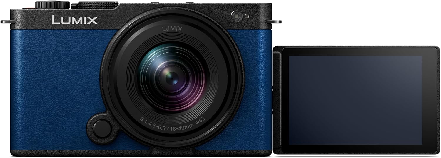 Panasonic LUMIX S9 Full-Frame Mirrorless Camera with S 18-40mm F4.5-6.3 Lens, Compact, Lightweight Body, Perfect for Social Media and Travel, DC-S9NA9