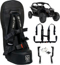 UTVMA Bump Seat Compatible With Can Am X3 - Easy Install | UTV Jump Seat | Bump Seat for Kids - Harness & All Mounting Hardware Included, Front or Rear Use | All Models of X3 | (2017-2025)