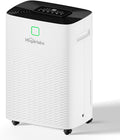 80 Pints Energy Star Dehumidifier Basement Home, Smart Silent Dehumidifier with Drain Hose, 1.32 Gal Water Tank, Intelligent Humidity Control, 24H Timer, for Large Room Bathroom Bedroom