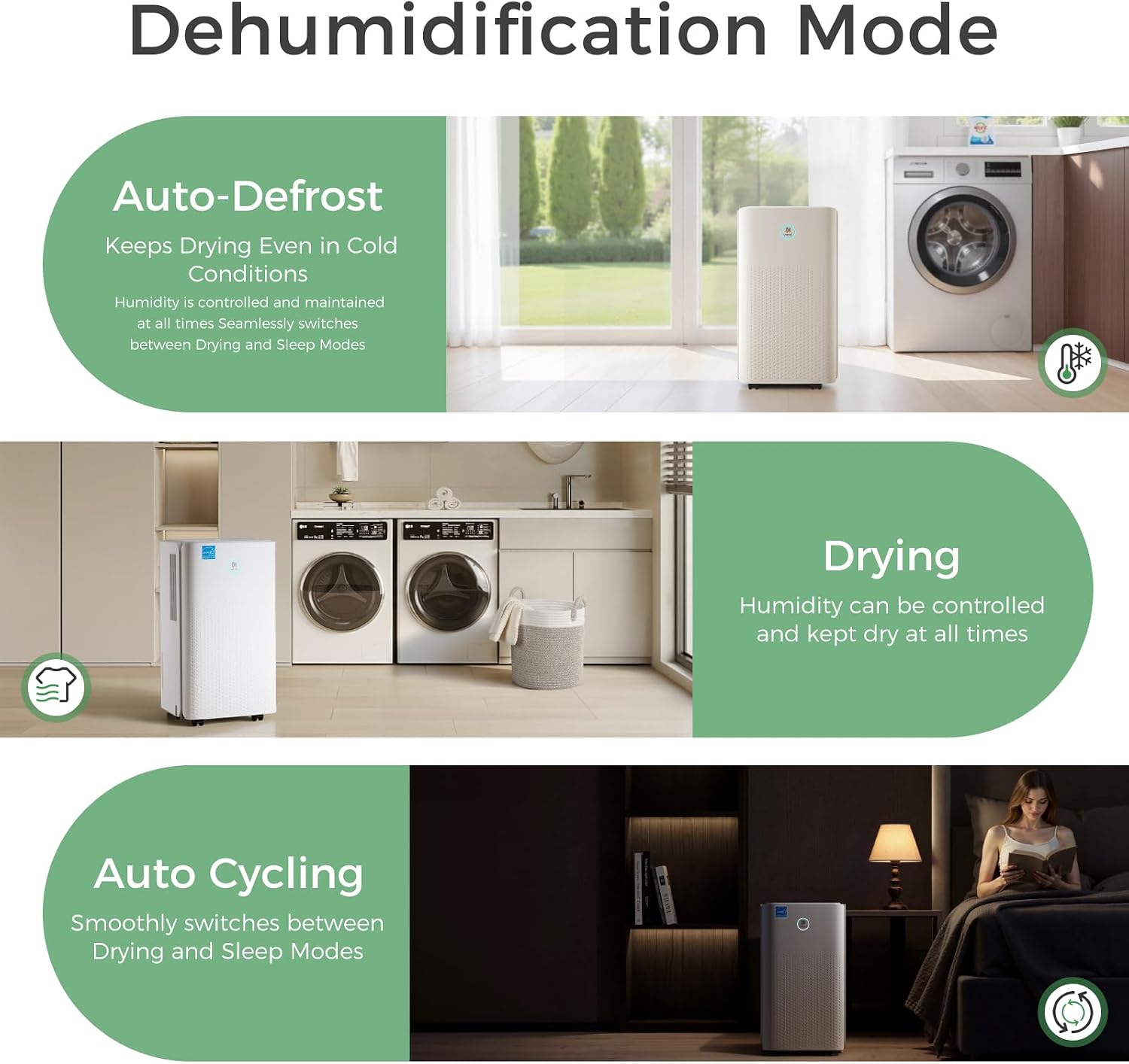 Ukoke Dehumidifiers for Home, 1750 Sq. Ft Energy Star Most Efficient 2025 Small Dehumidifier for Basement and Bedroom, Ultra Quiet with Auto Shut-off