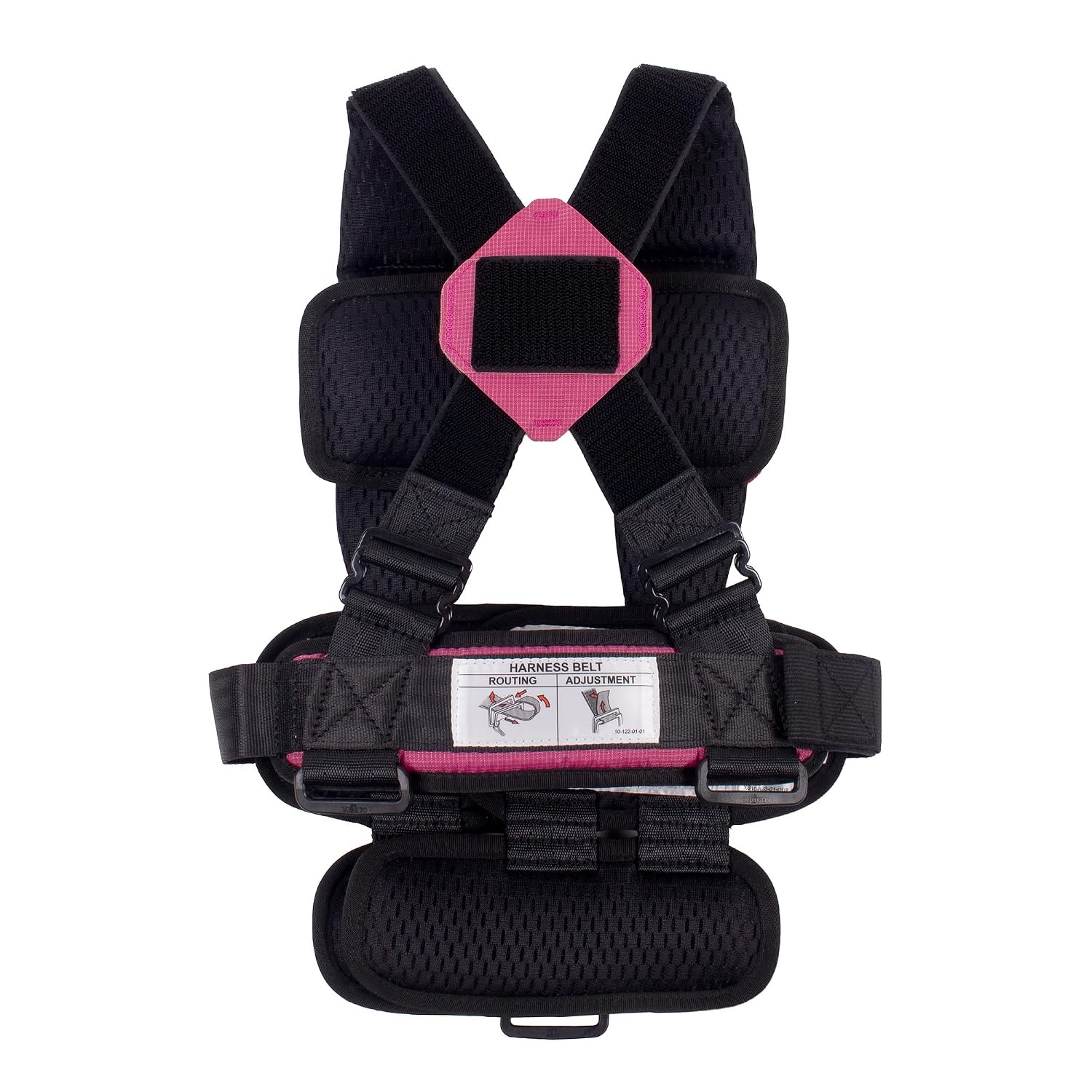 RideSafer Gen 5 - Extra Small (XS) Pink, Lightweight, Compact, Portable Car Seat, 2+ Years; 26.5–40 lb - Perfect for Travel and Everyday Child Safety