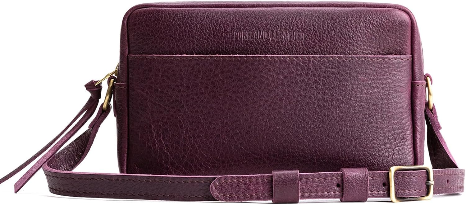 Portland Leather Goods Large Camera Bag Purse for Women – Handmade from the Finest Full-Grain Hides