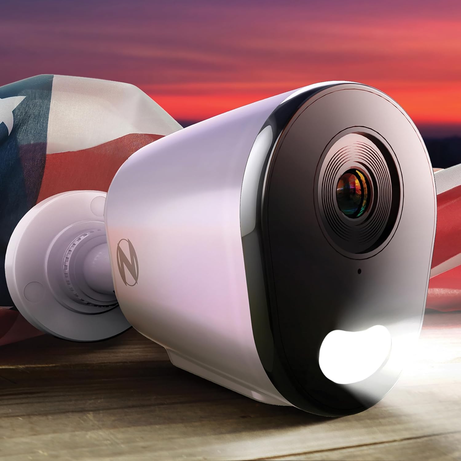 Night Owl Add On Wired IP 4K HD Indoor/Outdoor Deterrence Cameras with 2-Way Audio (2 Pack)