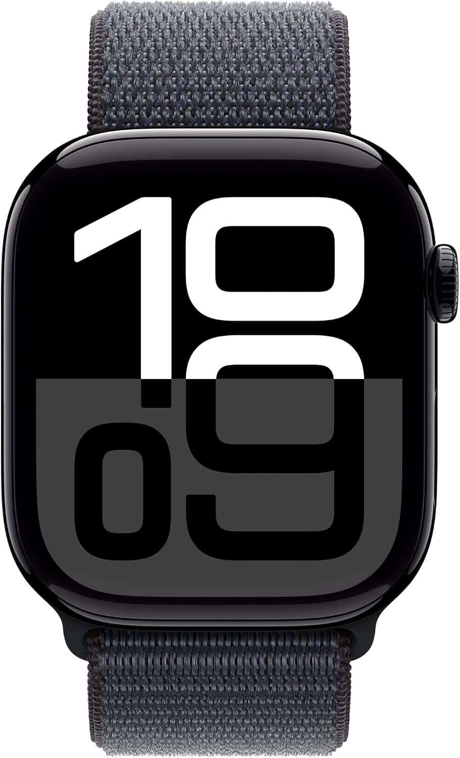 Apple Watch Series 10 [GPS + Cellular 46mm case] Smartwatch with Jet Black Aluminum Case with Ink Sport Loop. Fitness Tracker, ECG App, Always-On Retina Display, Carbon Neutral