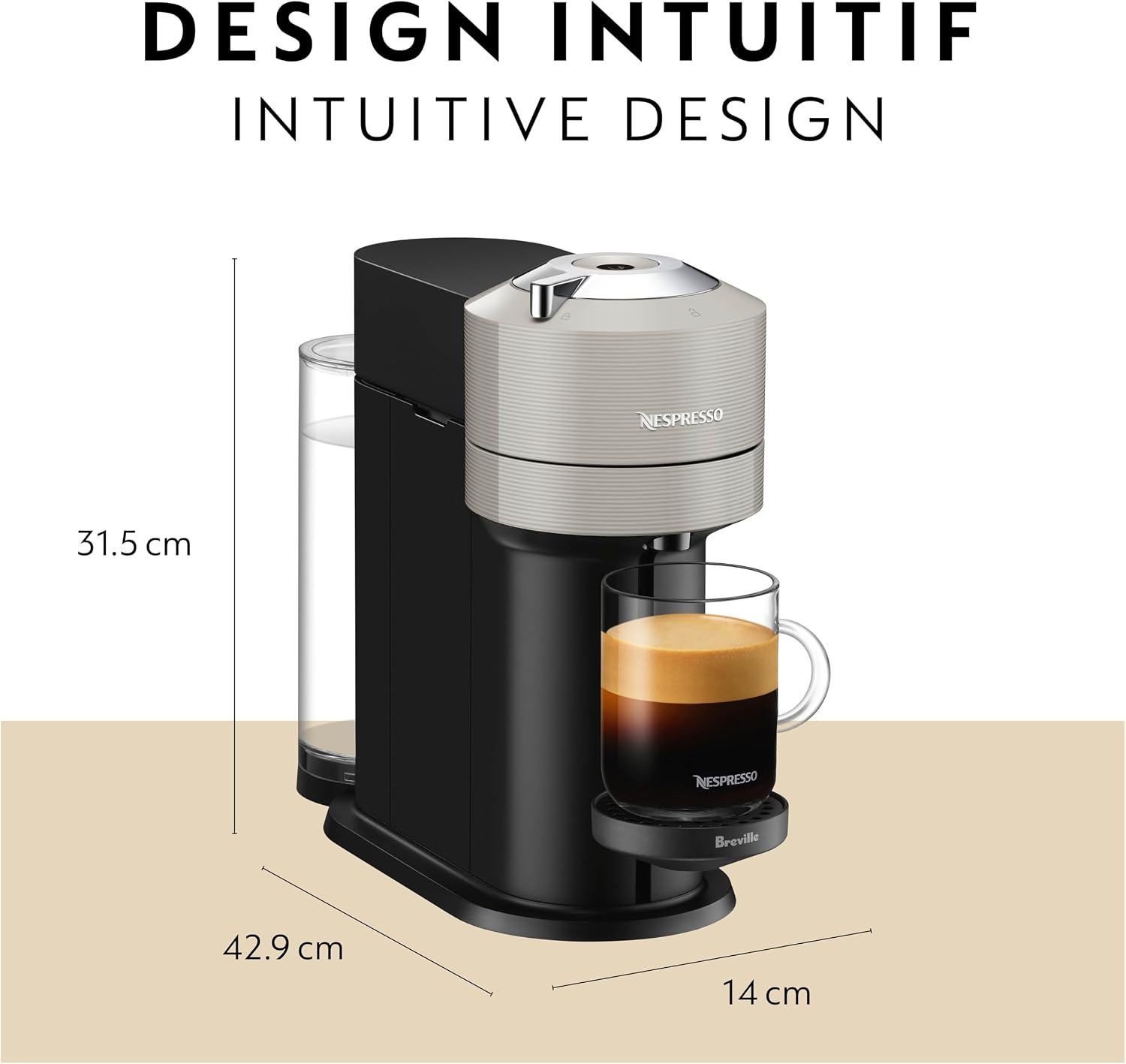 Nespresso Vertuo Next Coffee and Espresso Maker by Breville