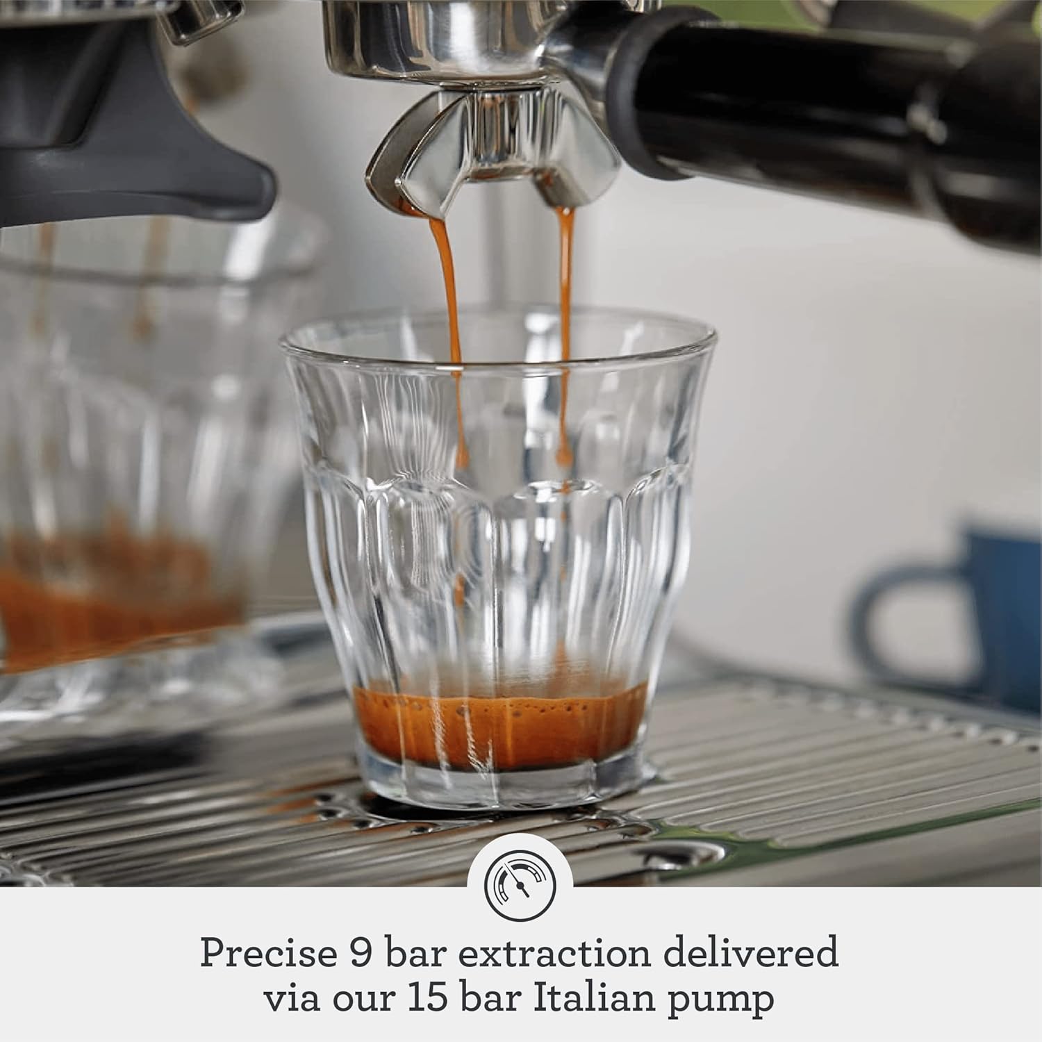 Breville Barista Express Espresso Machine BES870BSXL, Black Sesame