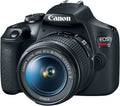 Canon EOS Rebel T7 DSLR Camera with 18-55mm Lens (Black) (Renewed)