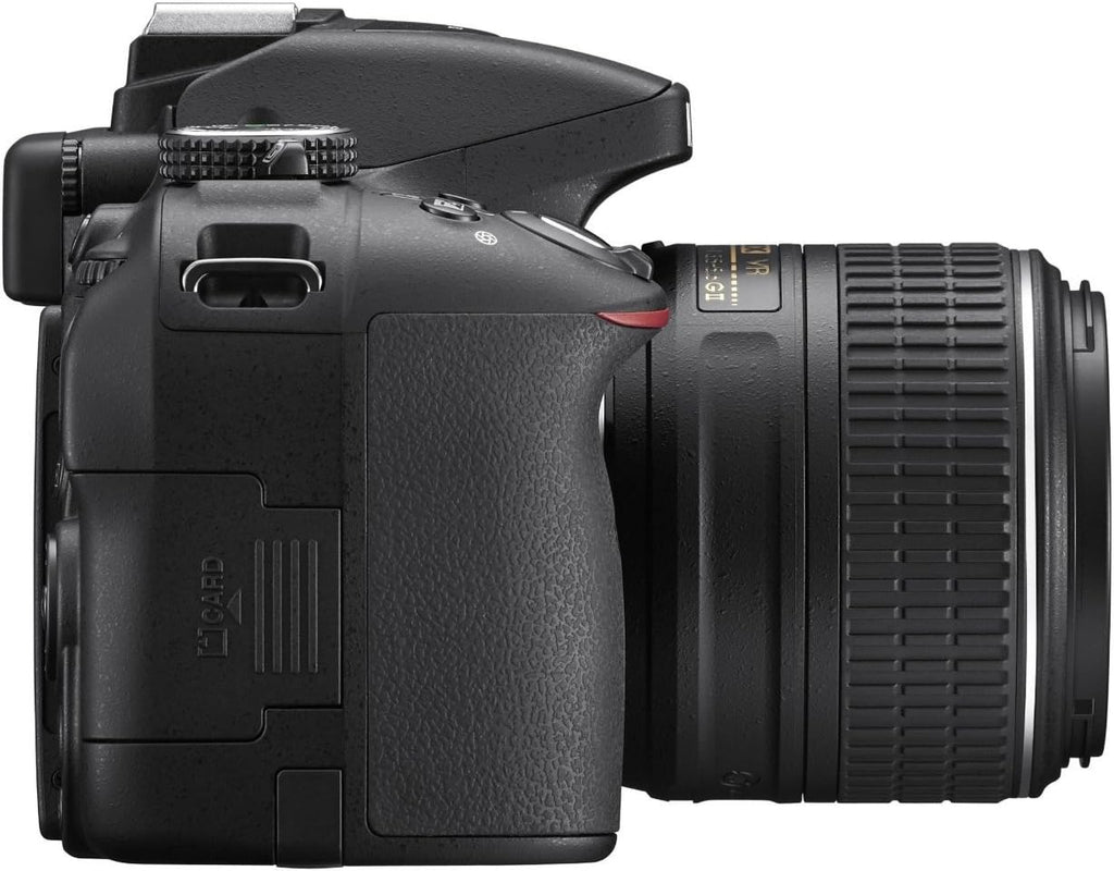 Nikon D5300 24.2 MP CMOS Digital SLR Camera with 18-55mm f/3.5-5.6G ED VR Auto Focus-S DX NIKKOR Zoom Lens (Black)