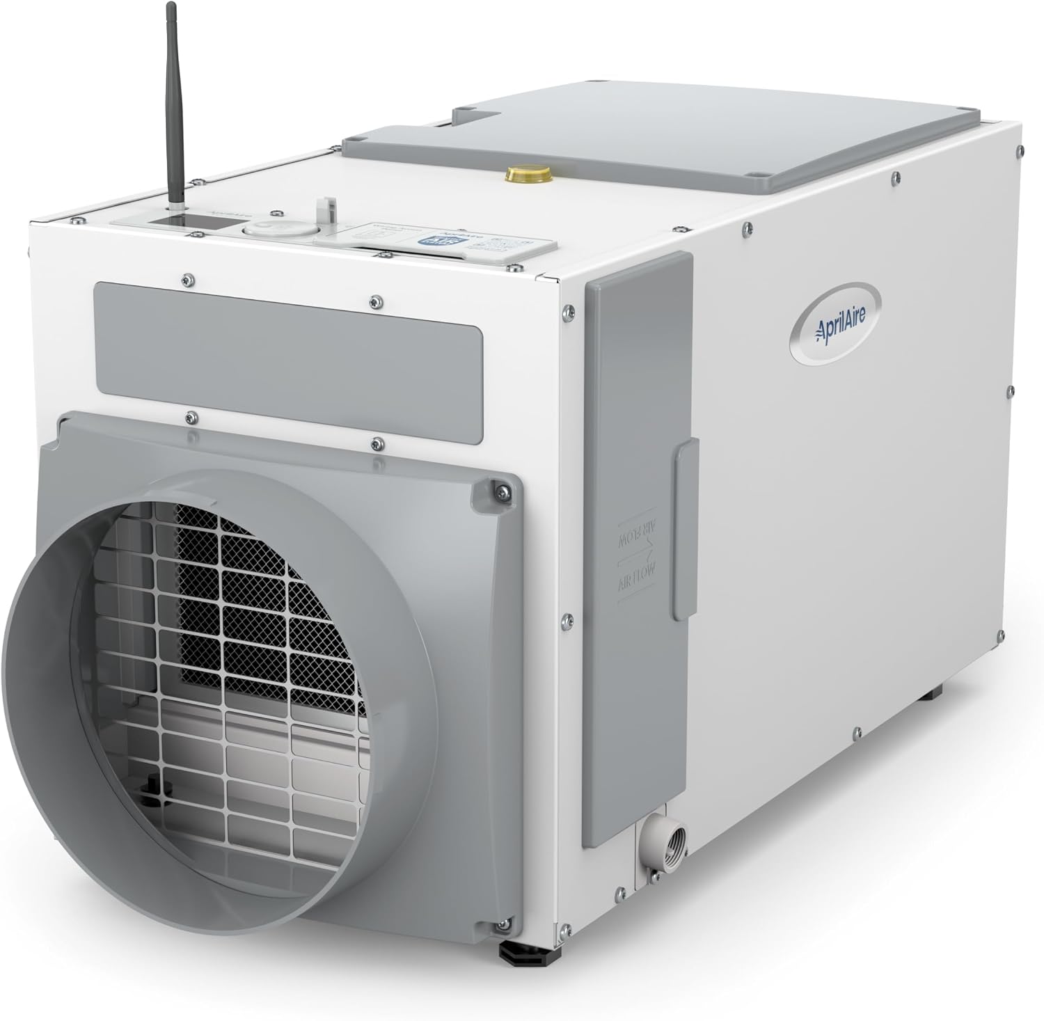 AprilAire E080W Wi-Fi Dehumidifier – 80 PPD for Crawl Spaces, Basements, Whole Houses up to 4,400 Sq. Ft., Part of the AprilAire Healthy Air System