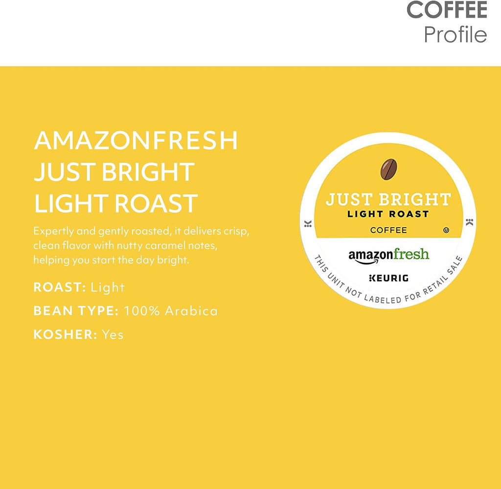 Keurig K-Classic Coffee Maker with AmazonFresh 60 Ct. Coffee Variety Pack, 3 Flavors
