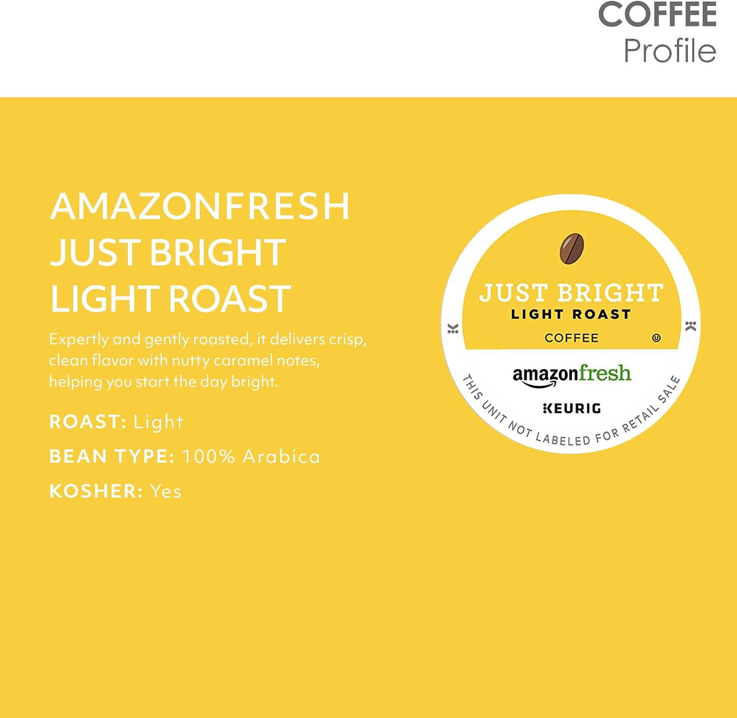 Keurig K-Classic Coffee Maker with AmazonFresh 60 Ct. Coffee Variety Pack, 3 Flavors