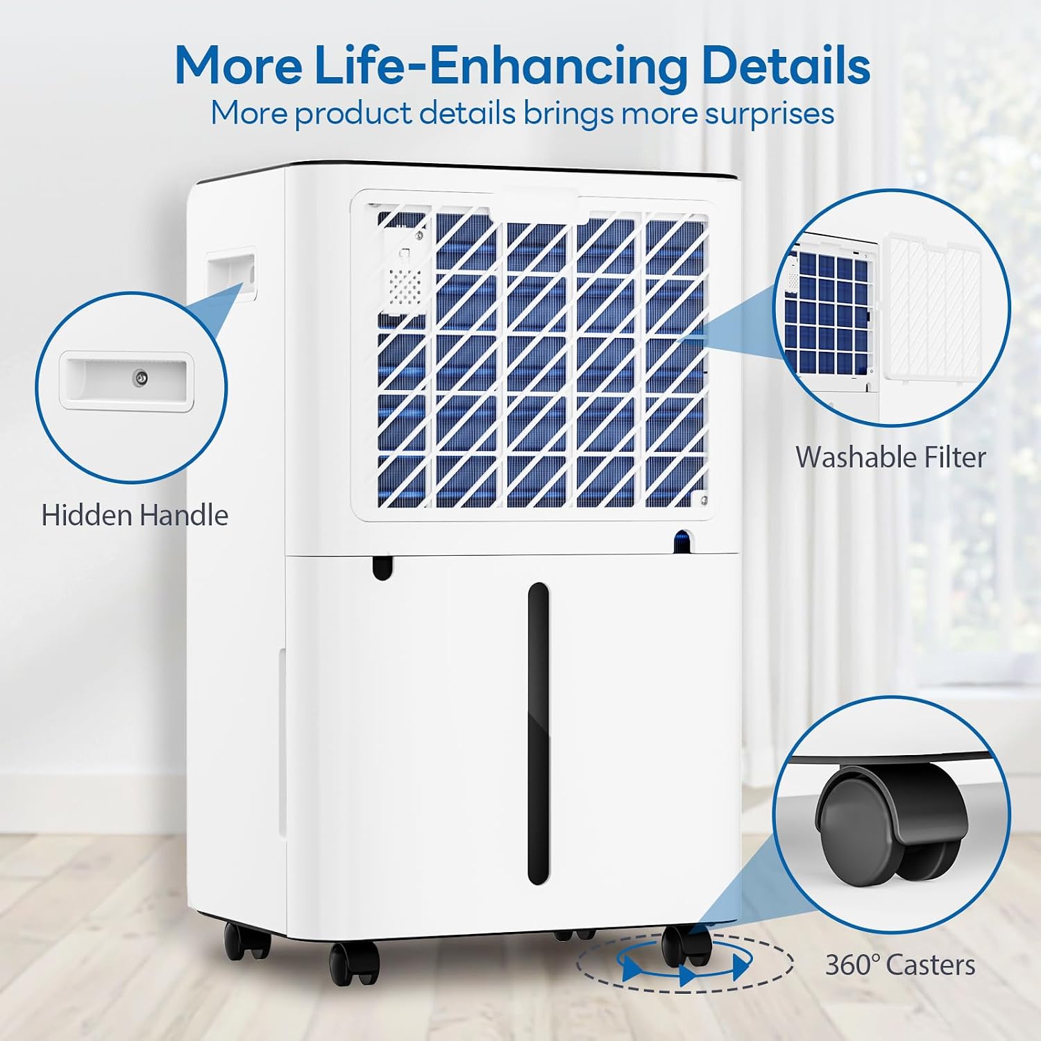 4500Sq.Ft Large Dehumidifier