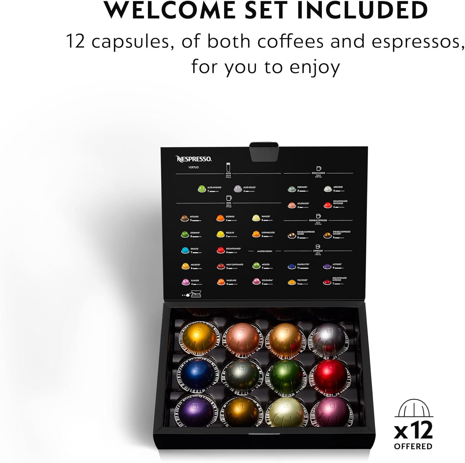 Nespresso Vertuo Coffee and Espresso Maker by De'Longhi, Titan
