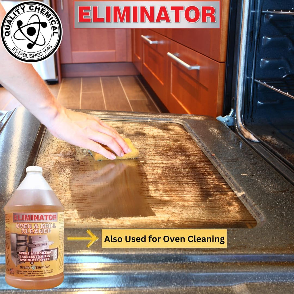 Quality Chemical Oven Cleaner & Grill Cleaner - Heavy-Duty/Fast Acting & Easy to Use/Degreaser/Heavy Duty Oven Cleaner/Best Oven Cleaner/Made in USA - 5 Gallon Pail