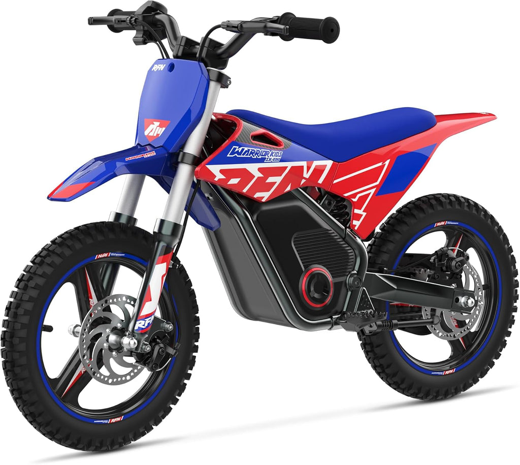 RFN SX-E350 36V Electric Bike, 500W Electric Motorcycle 18.6 mph Max Speed & 11.2 Mile Range, 3-Speed Electric-Dirt-Bike for Kids Ages 4-8