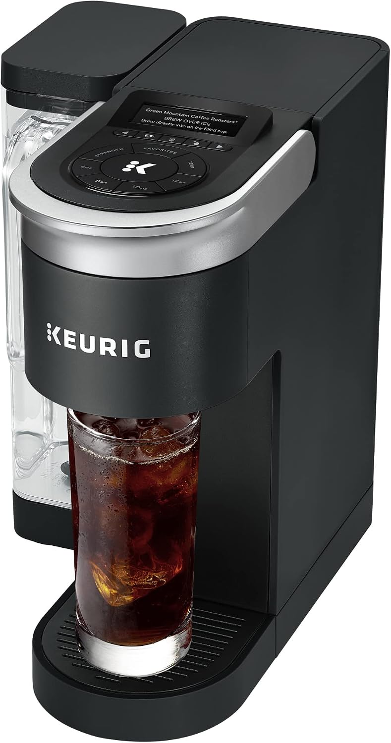 Keurig K-Supreme SMART Coffee Maker, MultiStream Technology, Brews 6-12oz Cup Sizes, Black