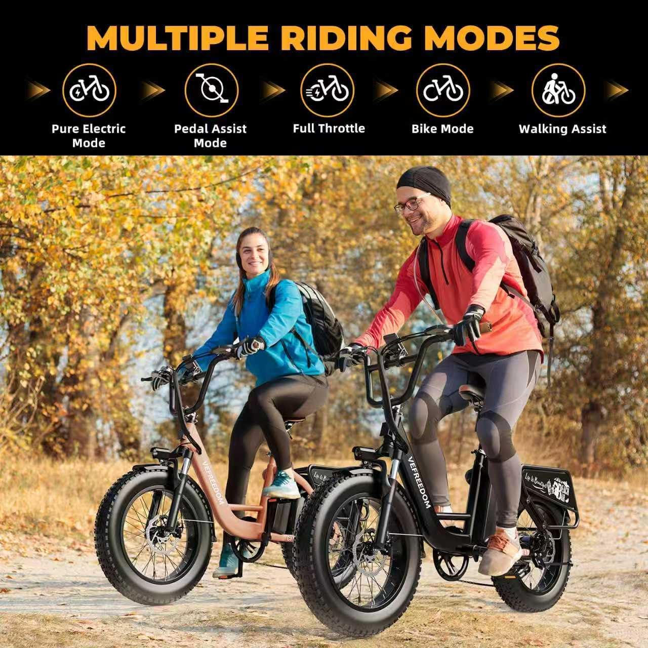 EUY Electric Bike for Adults with Peak 1500W Motor, 48V 20Ah Removable Battery Fast Ebike,Max 70Miles,20' x4.0 Fat Tire Commuting Electric Mountain Bike,7-Speed, Step-Thru Bicycle