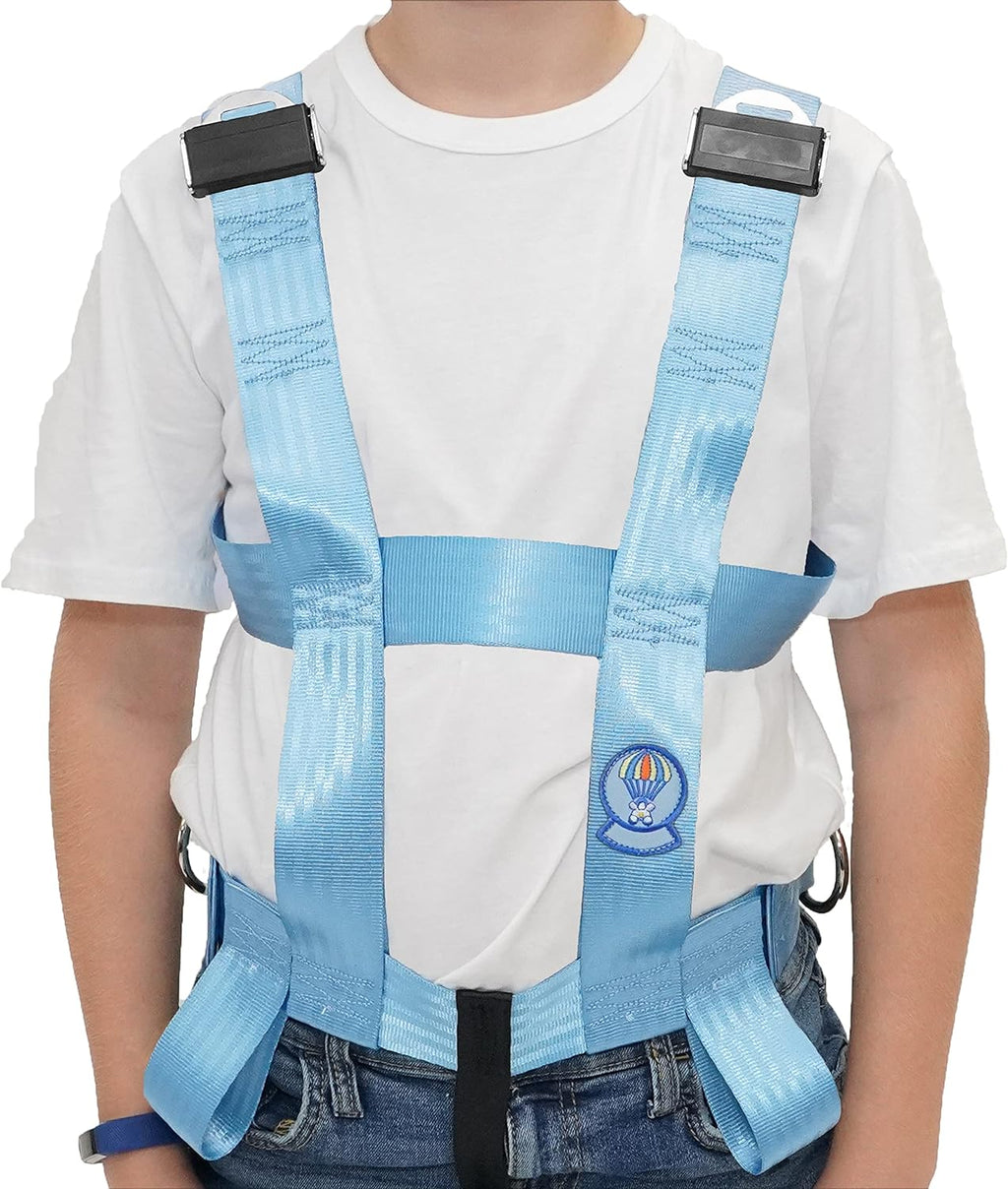 EZ-ON Products 303Z Small Rear Zipper Closure Durable Personal Vehicle User-Friendly Safety Transportation Vest with Seat Belt Loops. Meets NHTSA Regulation. Mount Sold Separately.