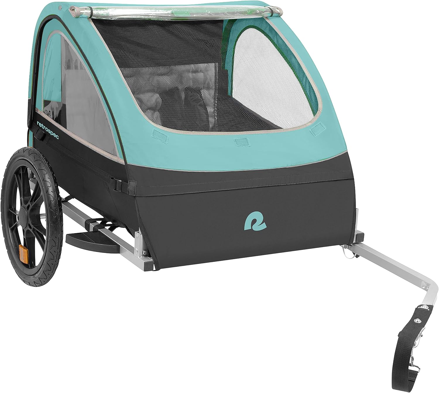 Retrospec Rover Kids Bicycle Trailer Single and Double Passenger Children's Foldable