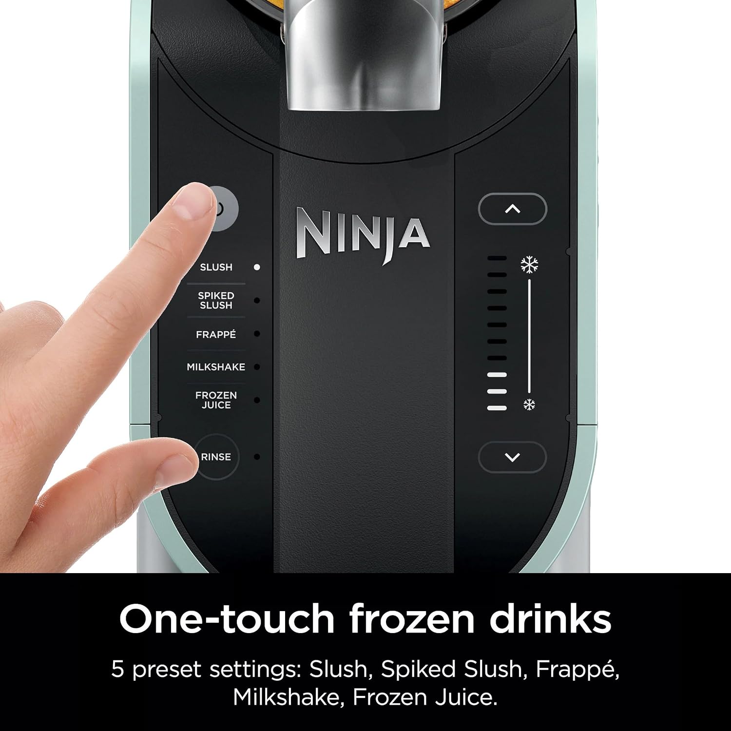 Ninja (Refurbished) SLUSHi with RapidChill Technology, 96 oz. Frozen Drink & Slushie Machine, 5 Preset Programs, Slush, Spiked Slush, Frappe, Milkshake, Frozen Juice, FS305CO (Renewed)