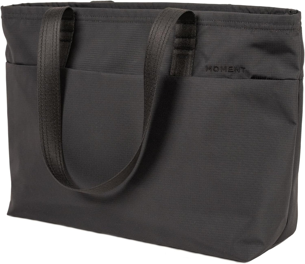 Moment Everything Travel Tote – 19L Weatherproof Camera & Tech Bag with Padded Laptop Sleeve & Crossbody Strap