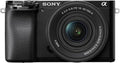 Sony ILCE6100KB Alpha 6100 Mirrorless 4K Video Camera with E PZ 16-50mm Lens - Black