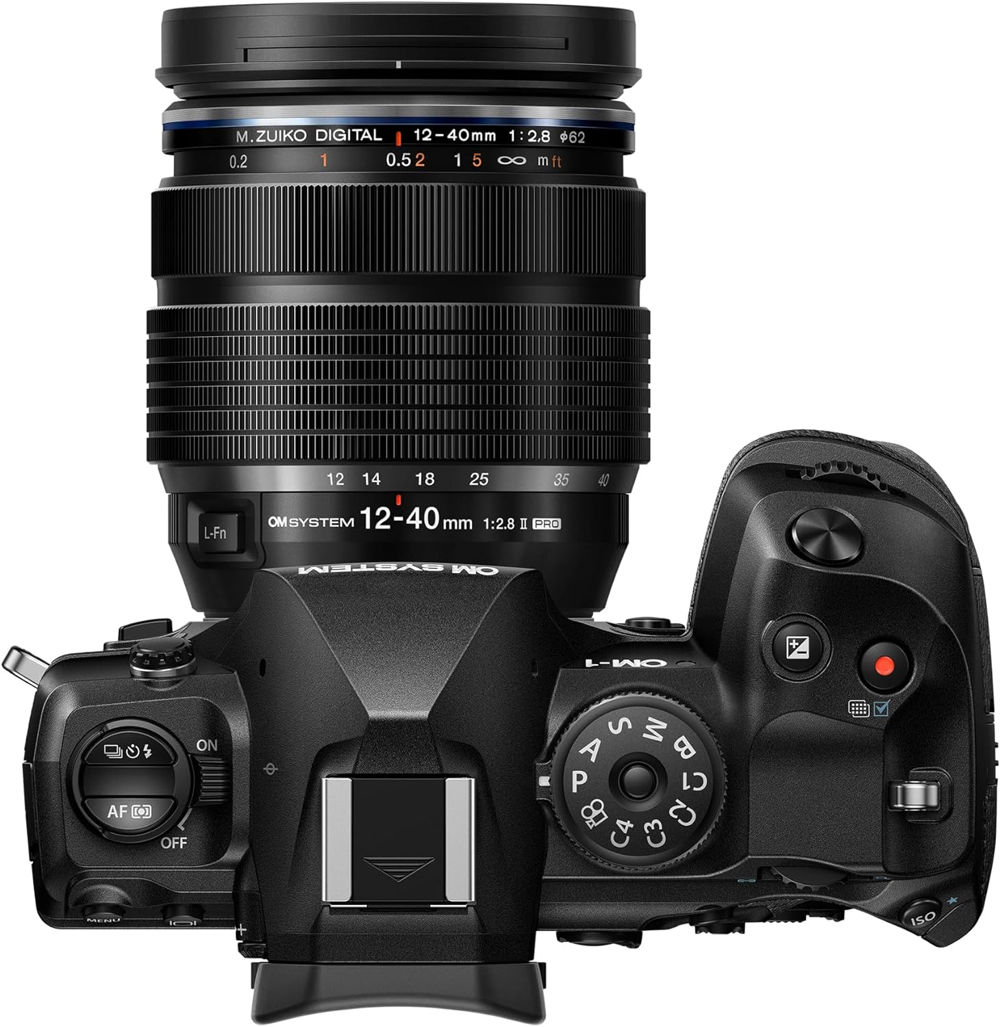 OM SYSTEM Olympus OM-1 Mark II Micro Four Thirds System Camera M.Zuiko Digital ED 12-40mm F2.8 PRO II Lens kit Weather Sealed Design, (US Manufacturer Warranty)