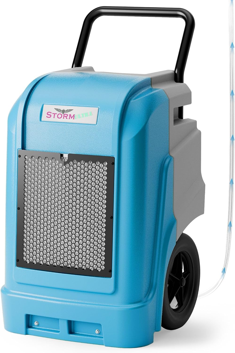 ALORAIR 190 Pints LGR Commercial Dehumidifier with Pump & Drain Hose, Up to 2,600 Sq.Ft, Portable Industrial Dehumidifiers with Handle, Water Damage Restore, Basement, Garage