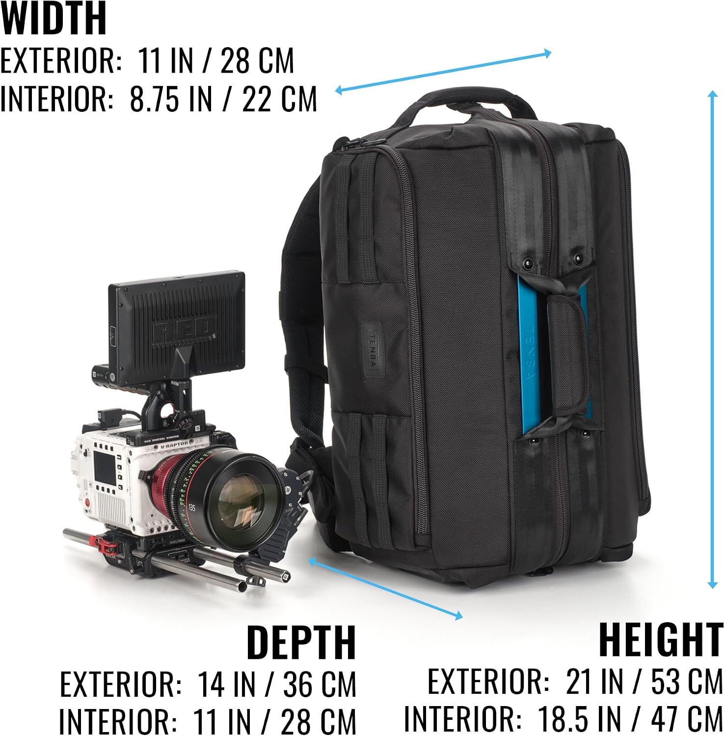 Tenba Cineluxe v2 Backpack 21 - Black