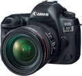 Canon EOS 5D Mark IV Full Frame Digital SLR Camera with EF 24-70mm f/4L is USM Lens Kit Black
