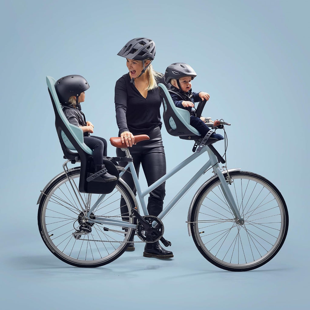Thule Yepp 2 Mounted Child Bike seat, Adjustable footrests, 5-Point Harness and Easy to Mount Design