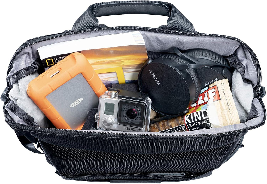 VANGUARD VEO SELECT45M BK Backpack/Shoulder Bag for DSLR Camera, Video Gear or Drone, Black