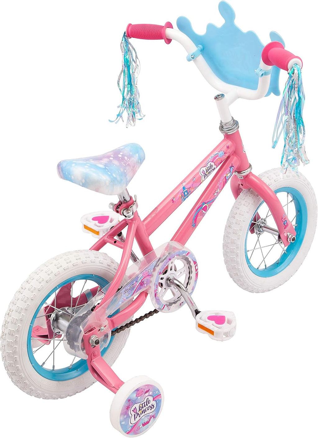 Pacific Character Kids Bike for Boys & Girls Ages 3-7 Year Old, 12 or 16-Inch Wheels Option, Steel Frame, Coaster Brakes, Adjustable & Quick Release Seat, Training Wheels Included, Great for Beginners
