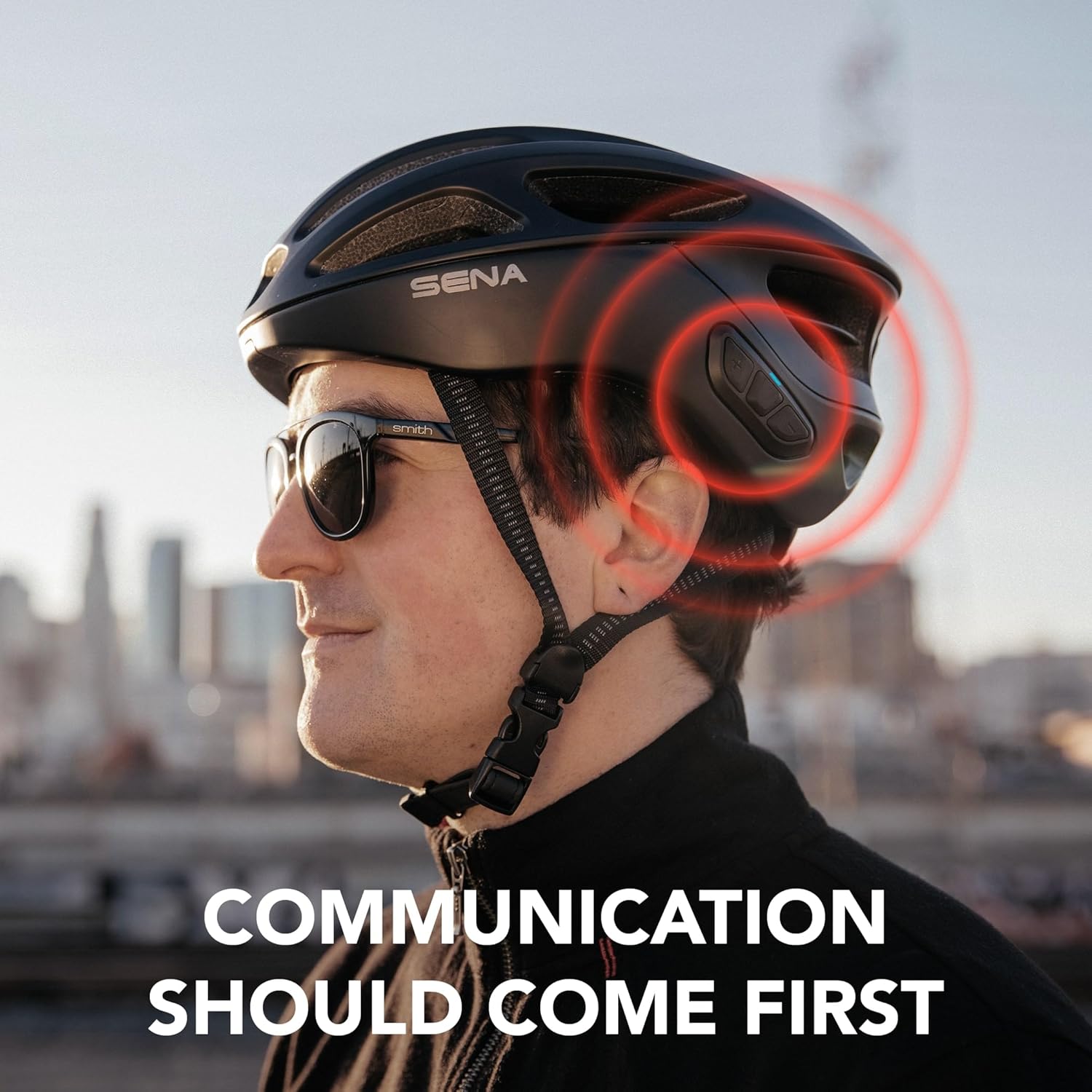 Sena R1 / R1 EVO Smart Communications Cycling Helmet