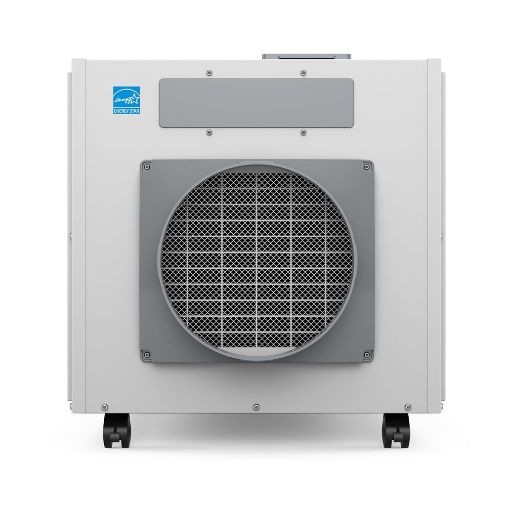 AprilAire E130C Pro 130-Pint Whole-House Dehumidifier with Castors, Energy Star Certified, Commercial-Grade for Basement, Crawlspace, or Whole House up to 7,200 sq. ft.