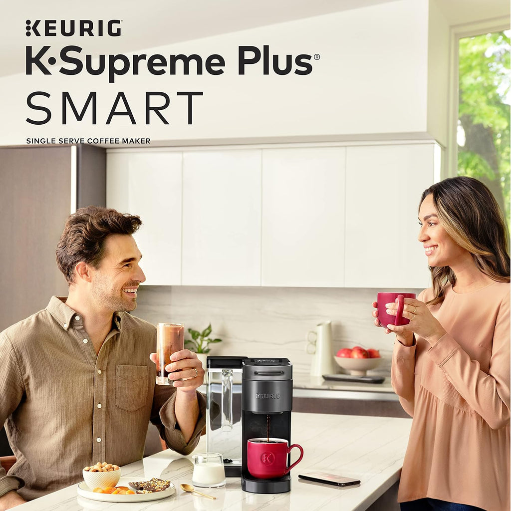 Keurig K-Supreme Plus SMART Single Serve Coffee Maker with Dunkin' Original Blend Medium Roast, 60 K-Cup Pods