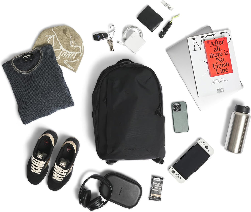 Moment Everything Backpack – 17L or 21L Weatherproof Everyday Camera & Laptop Bag [Gen 2, Black, 17L]