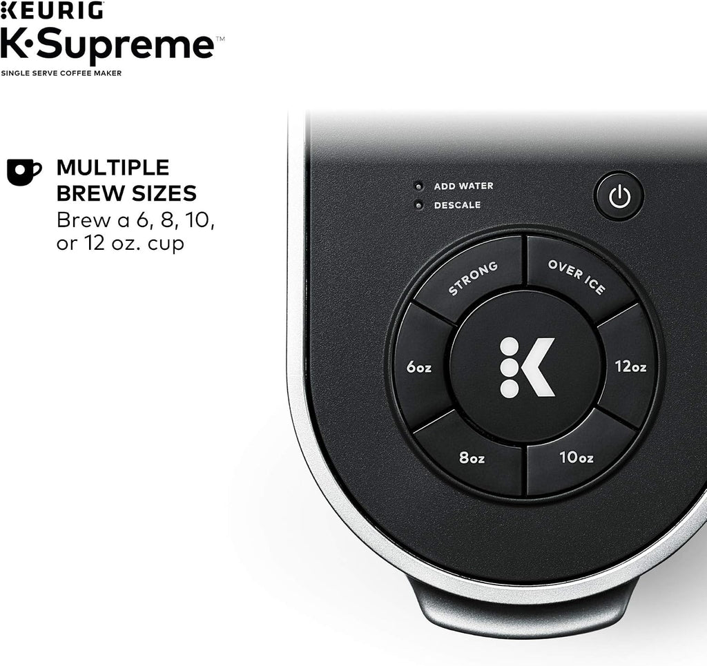Keurig K-Supreme Single Serve Coffee Maker with Dunkin' Original Blend Medium Roast, 60 K-Cup Pods