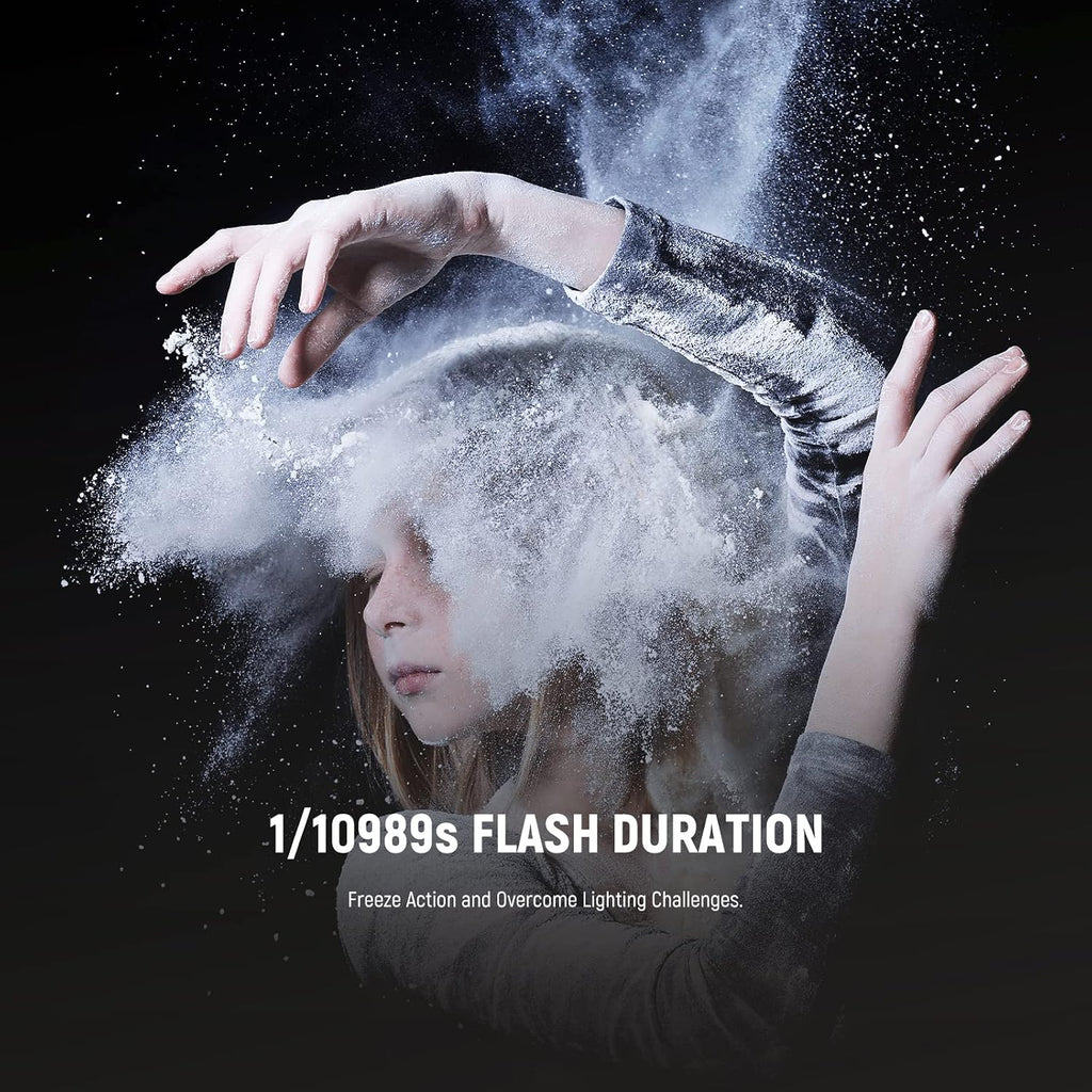 NEEWER Q4 400Ws 2.4G TTL Outdoor Studio Flash Strobe (New Look) Compatible with Godox, 1/8000 HSS 2800mAh Photography Monolight 30W Modeling Lamp/400 Full Power Flash/0.01-1.2s Recycle/Bowens Mount