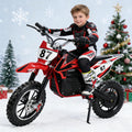 Electric Dirt Bike for Kids - Mini Motocross Off Road Motorcycle, 36V 500W Pocket Motorbike, High Speed 25KM/H, 10-Inch Wheels-Kids Electric Dirt Bike